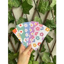 Tiny Stories TR Kitap Ayracı Renkli Desen Temalı 6'lı