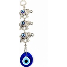 Ttt Nazar Boncuğu 3'lü Fil Askılık