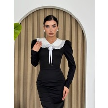 Moda Loris Coventry Yakalı Elbise