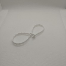 Mottopi Kablo Bağı Kilitli Çift Halka Çift Kilit Sökülebilir 10 Adet Siyah/beyaz