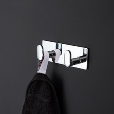 2327 Yapışkanlı Askı Krom 115 Mm