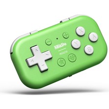 Mikro Gamepad Switch, ve Raspberry Pi Için Cep Boyutunda Mini Denetleyici, Klavye Modunu Destekler (Yeşil)