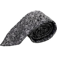 Uki Siyah Desenli Kravat