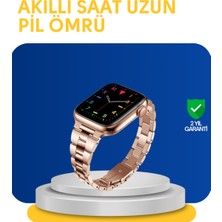 Mobil Dünyası Türkçe Destekli Akıllı Saat Suya Dayanıklı Çok Fonksiyonlu - MB000X-2GZJS6