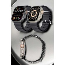 Tgzm Yeni Nesil Ultra Akıllı Saat Titreşimli Uyku & Sağlık Takibi Çift Kordon - TG0012-2RJ0F1