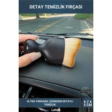 Letsii Ultra Yumuşak Kıllı Araç Içi Detay Temizlik Fırçası