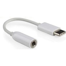 Menamood 1744 Type C To 3.5mm Kulaklık Ses Çevirici Dönüştürücü USB Type-C Male To 3.5 mm Female Audio Adapter Aux Adaptör (Samsun Modeller ile Uyumlu Değildir)