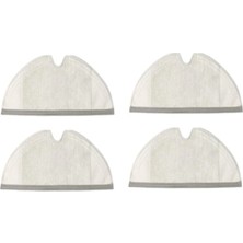 Robotyedek Roborock S5 Max Uyumlu 4 Adet Mop Fiber Bezi