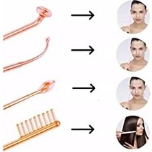 Yüksek Frekans Cihazı Cilt Gençleştirme Cihazı 4 Başlıklı