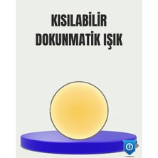 Tgzm LED Hareket Sensörlü Gece Lambası Kablosuz Duvar Tipi - TG0012-2RLEI0