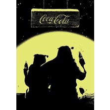 Kutup Ayıları, COLA-COLA-1000 Parça Neon Puzzle