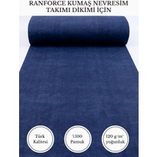 Fabricstown Ranforce Kumaş Nevresim Dikimi Için – %100 Pamuk, 240 cm × 100 Cm, Mermer Desen V-15