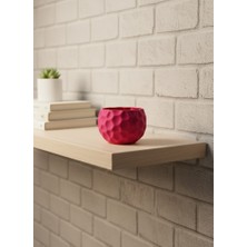 Erbar Küçük Boy Mor Saksı 5 cm Şık ve Minimal Dekoratif Tasarım - MR000K-1FSLM6