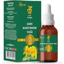 Arifoğlu Sarı Kantaron Yağı 30ML%100 Saf Yağ Arlab Pure St John's Wort Oil 30ML