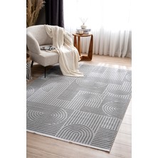 Koza Hayad Monaco Gri Halı  Salon Oturma Odası Yatak Odası Koridor Makine Halısı 33471D