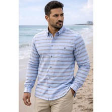 Varetta Erkek Mavi Uzun Kollu Gömlek