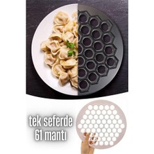 Bi Dünya Shop Hsnet Mantı Kalıbı Tek Seferde 61 Mantı Lallula Design - UD001X-51LGN3