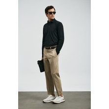 Lufian Rumı Smart Erkek Chino Pantolon Slim Fit Lacivert