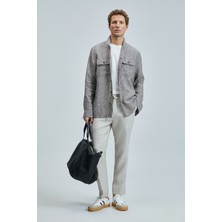 Lufian Karl Smart Erkek Chino Pantolon Slim Fit Bej