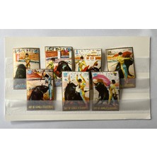 Martcini Ekvator Ginesi (Rep. De Guinea Equatorial) Boğa Güreşi Temalı Seri Pul – Koleksiyonluk