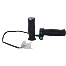 Gaz Kolu E Bike Işıklı