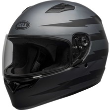 Bell Ps Qualifier Z-Ray Mat Gray-Black Full Face Motosiklet Kaski