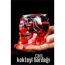 Bi Dünya Shop Hsnet Kokteyl Bardağı Kurukafa Cam - UD001X-51K890