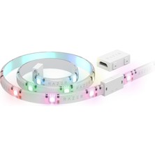 Aether Light Strip Extender - Rgb LED Işık Şeridi Uzatma (1m / 3ft Genişletici, 8 Genişleticiye Kadar Bağlayın, Esnek Tasarım) Beyaz