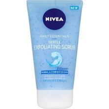 Nivea Canlandırıcı Yüz Peelingi 150ML, Lotus Çiçeği, Ölü Deri Arındırıcı, E Vitamini, Normal ve Karma Cilt