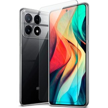 Teleplus Xiaomi Poco X6 Pro Kılıf Tpu Jelly Süper Siilikon ve Ekran Koruyucu