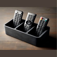 ND Shopping Tv Kumanda Organizesi | 3 Bölmeli | Modern Tasarım