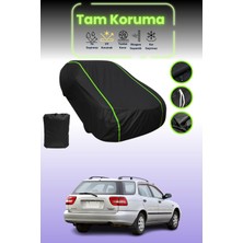 Dokaca Neo Siyah Neon Fitilli Suzuki Cultus Wagon Uyumlu Oto Branda Araba Brandası Koruma Örtüsü