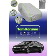 Dokaca Neo Gri Neon Fitilli Chevrolet Malibu Uyumlu Oto Branda Araba Brandası Koruma Örtüsü