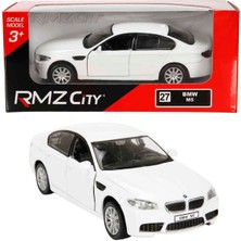 1:32 Rmz City Avrupa Serisi Die Cast Çek Bırak Model Araba - Beyaz Bmw M5