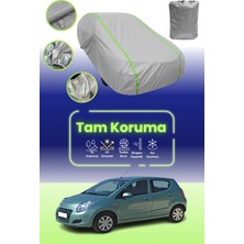 Dokaca Neo Gri Neon Fitilli Suzuki Alto 2009 - 2021 Uyumlu Oto Branda Araba Brandası Koruma Örtüsü