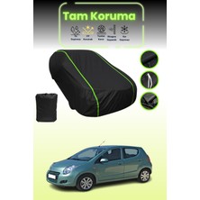 Dokaca Neo Siyah Neon Fitilli Suzuki Alto Vııı Uyumlu Oto Branda Araba Brandası Koruma Örtüsü