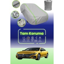 Dokaca Neo Gri Neon Fitilli Volkswagen Vw cc Uyumlu Oto Branda Araba Brandası Koruma Örtüsü