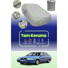 Dokaca Neo Gri Neon Fitilli Skoda Felicia 1 Combi Uyumlu Oto Branda Araba Brandası Koruma Örtüsü