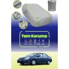 Dokaca Neo Gri Neon Fitilli Suzuki Liana Sedan 1 Uyumlu Oto Branda Araba Brandası Koruma Örtüsü