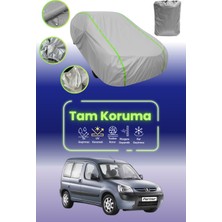 Dokaca Neo Gri Neon Fitilli Peugeot Partner Uyumlu Oto Branda Araba Brandası Koruma Örtüsü