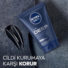 Nıvea Men Erkek Yüz ve Sakal Temizleme Jeli Deep Dimension 100 Ml,nemlendirici,yağ Arındırıcı,aktif Karbon,gün Boyu Ferahlık