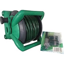 TY821-15 Hortum Makarası, 15 Metre Hortum, Sulama Setli- Sarma