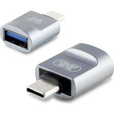 Iphone Windows Ile Uyumlu Type-C To USB 3.0 (Yüksek Hızlı) Veri Aktarımı Otg Çevirici Dönüştürücü Adaptör Subzero CNR10 Type-C Otg Çevirici