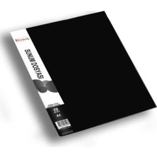 Belirtilmemiş Sunum Dosyası A4 20'li Siyah