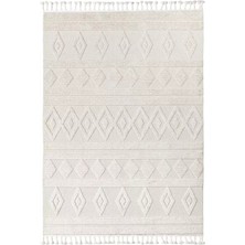 Moqa Halı Max 1801 Beyaz