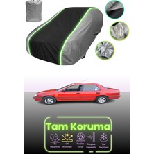 Dokaca Neo Gri.siyah.gri Neon Fitilli Nissan Sunny 3 Uyumlu Araba Brandası Koruma Örtüsü