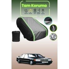 Dokaca Neo Siyah_gri_siyah Neon Fitilli Mercedes 190 E 2.3-16V 1984 - 1988 Uyumlu Koruma Örtüsü Araba Brandası