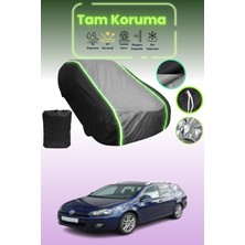 Dokaca Neo Siyah_gri_siyah Neon Fitilli Volkswagen Golf 6 Variant Uyumlu Koruma Örtüsü Araba Brandası