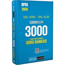 Pegem Akademi Yayıncılık 2026 KPSS Genel Yetenek Genel Kültür Ezberbozan 3000 Tamamı Video