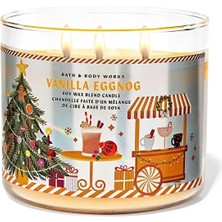 Bath & Body Works Vanilla Eggnog Büyük Mum